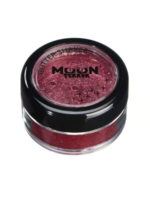 Glitzer Shaker Halloween 5g rot Schminke für Karneval & Fasching