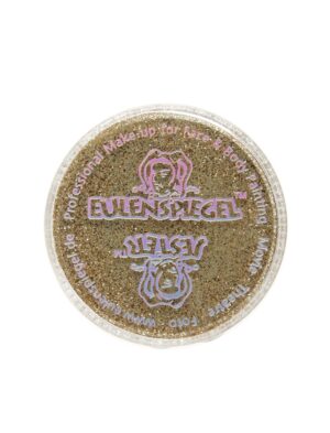 Glitzer fein 6g classic gold Schminke für Karneval & Fasching