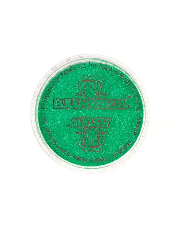 Glitzer fein 6g frosted green Schminke für Karneval & Fasching