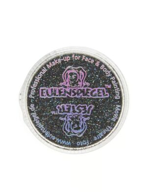 Glitzer fein 6g nachtschwarz Schminke für Karneval & Fasching