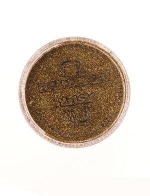 Glitzer fein Holo Juwel 6g gold Schminke für Karneval & Fasching