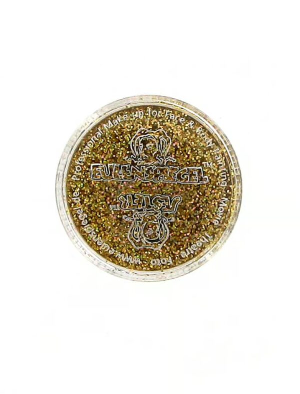Glitzer mittel Holo Juwel 6g gold Schminke für Karneval & Fasching