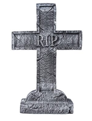 Grabstein Kreuz Farbe: grau
