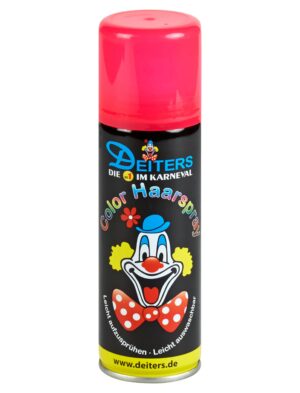 Haarspray 125ml pink Schminke für Karneval & Fasching