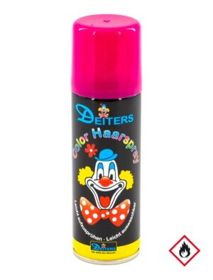 Haarspray Color 125ml pink Schminke für Karneval & Fasching