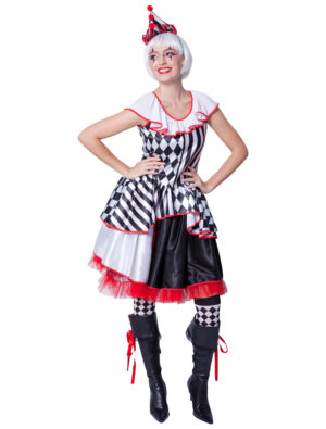 Harlekin Dame 2 tlg. 40 Farbe: