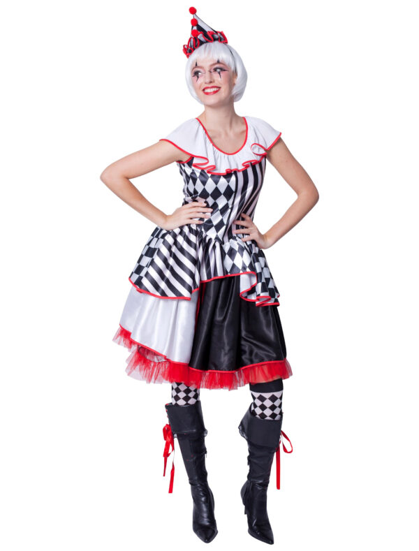Harlekin Dame 2 tlg. 40 Farbe: