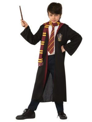 Harry Potter Gryffindor-Set 4tlg. schwarz/rot one size