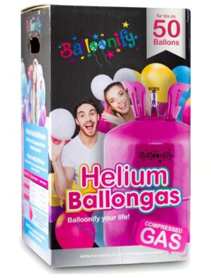 Helium/Ballongas Flasche Farbe: grün