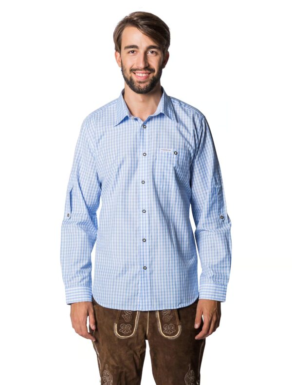 Hemd Campos Herren hellblau 4XL