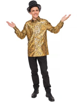 Hemd Herren gold S/M