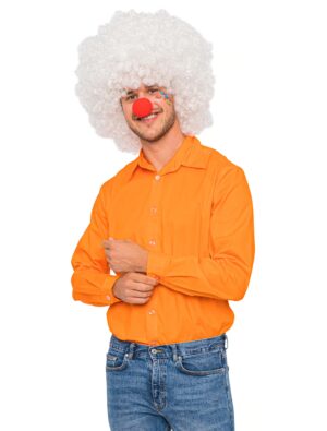Hemd Herren orange 5XL