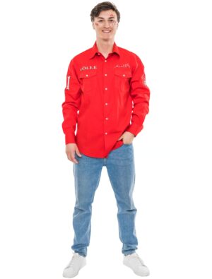 Hemd Kölle Herren rot 4XL