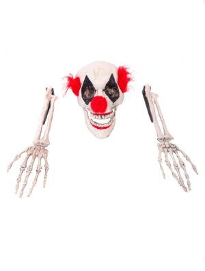 Horrorclown begraben Farbe: rot/weiß