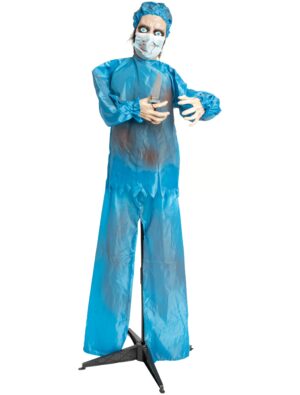 Horrorpuppe Doktor ca. 170 cm Farbe: transparent