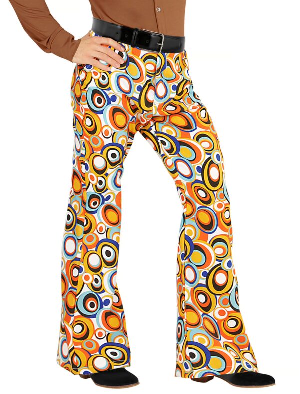 Hose 70er Bubbles Herren bunt 2XL Farbe: bunt