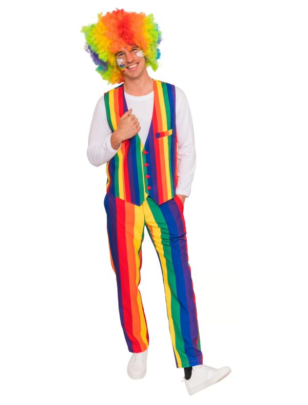 Hose Herren Regenbogen 58 Farbe: rainbow