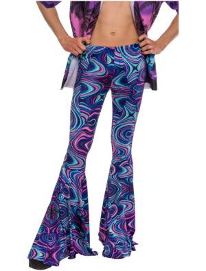 Hose Psychedelic Damen blau/lila 4XL/5XL
