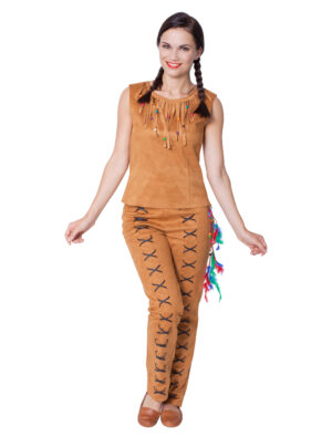 Indianerin Amerika 2 tlg. 40 Farbe: