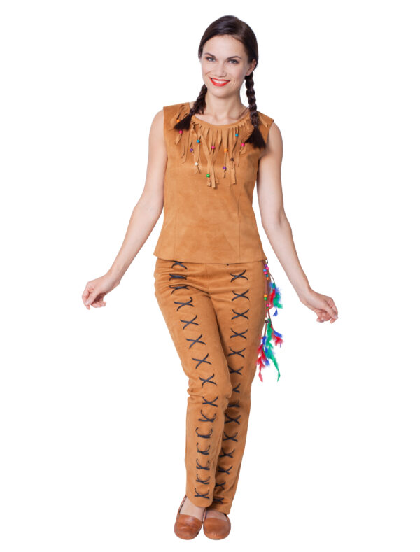 Indianerin Amerika 2 tlg. 40 Farbe: