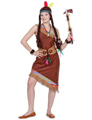 Indianerkleid 3tlg. S Farbe: