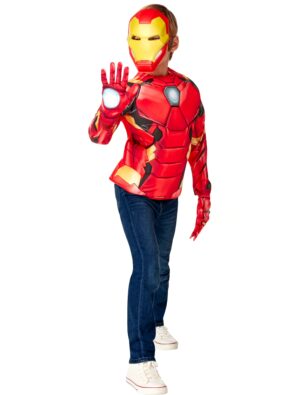 Iron Man deluxe 3-tlg. rot/gold 8-10 Jahre