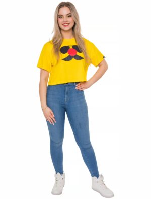 JIS Crop Shirt Jeck im Sunnesching Damen gelb S-M