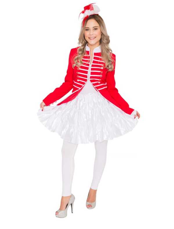 Jacke Köln Wappen Damen rot L