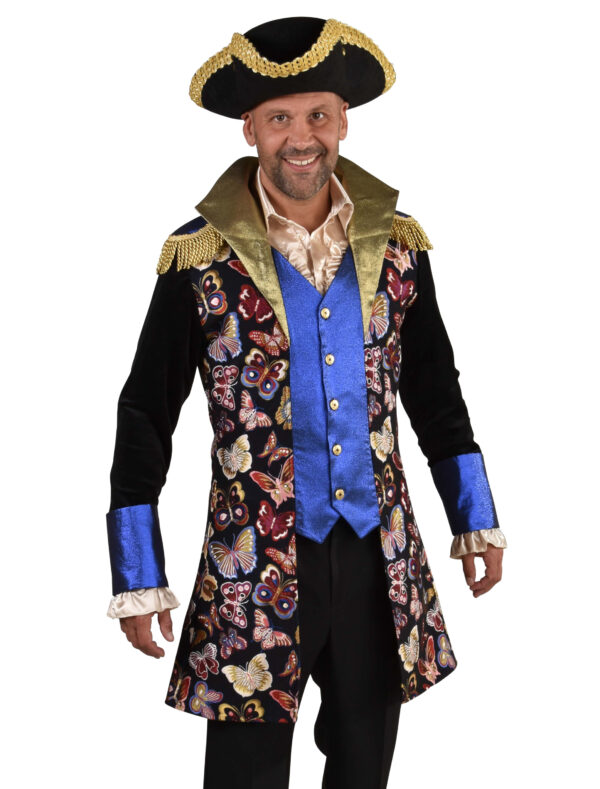 Jacke Schmetterling Herren bunt M Farbe: bunt