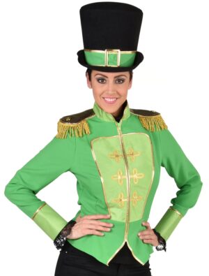 Jacke St. Patricks Day Damen grün M