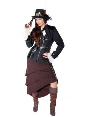 Jacke Steampunk 38 Farbe: schwarz