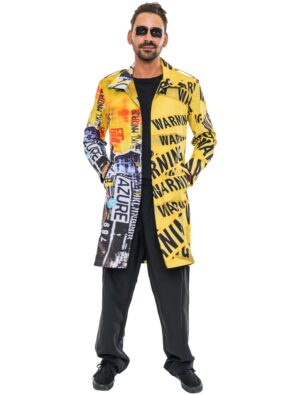 Jacke WARNING Herren bunt M Farbe: bunt