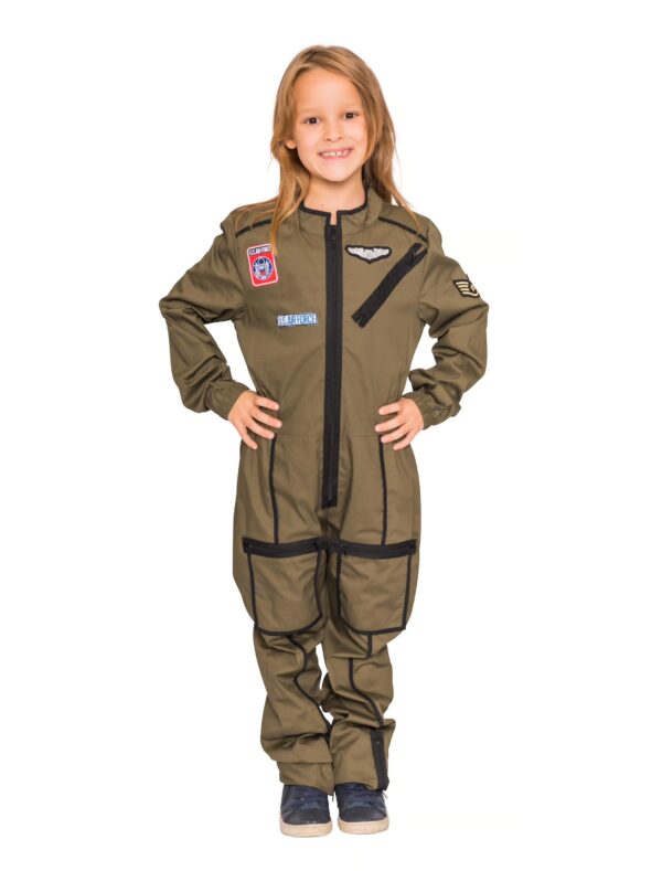 Jetpilot Kinder olivgrün 152