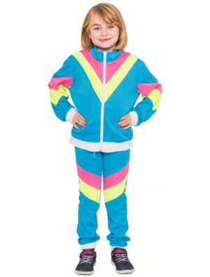 Jogginganzug Kinder 2-tlg. blau-140