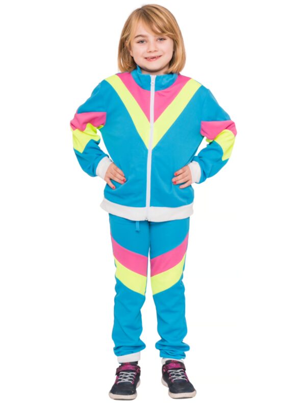 Jogginganzug Kinder 2-tlg. blau-140