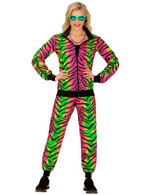 Jogginganzug Tiermuster 2tlg. bunt S Farbe: bunt