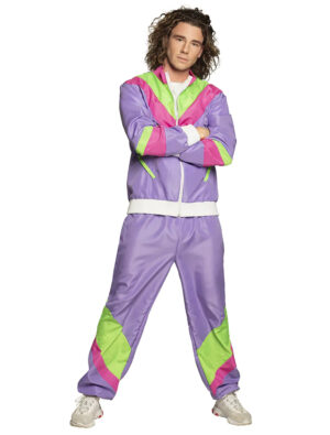 Jogginganzug lila M