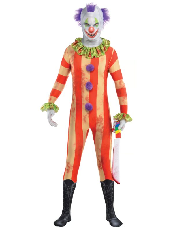Jumpsuit Clown Kinder bunt 12-14 Jahre Farbe: bunt