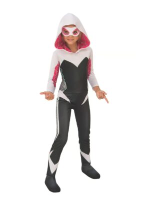 Jumpsuit Ghost-Spider Kinder pink/weiß 5-7 Jahre