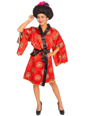 Kimono Damen rot 2XL/3XL
