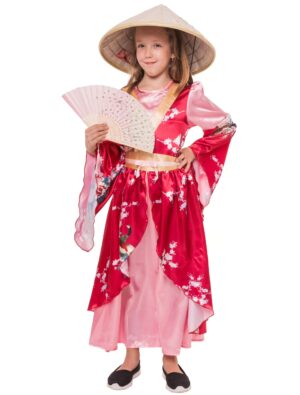 Kimono Kinder bunt 4-6 Jahre Farbe: bunt