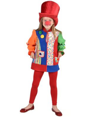 Kleid Bommel Kinder bunt Farbe: bunt