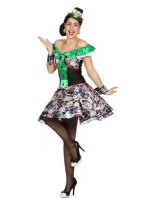 Kleid Casino Damen bunt 46 Farbe: bunt