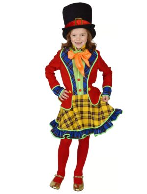 Kleid Clown Pepe Kinder bunt 115 Farbe: bunt