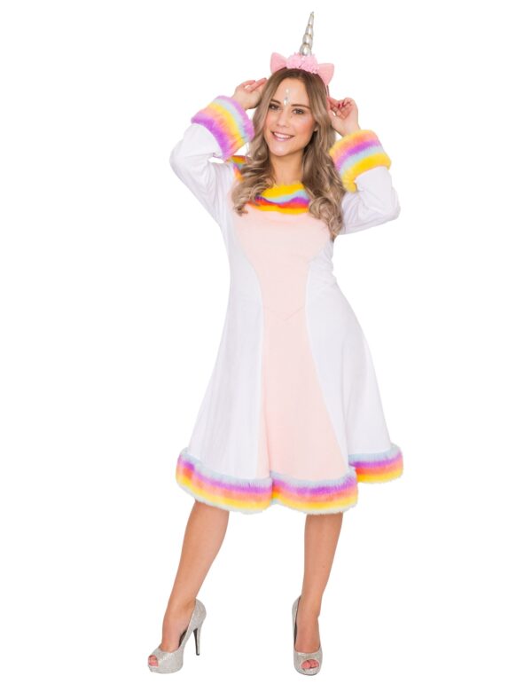 Kleid Einhorn XL Farbe: