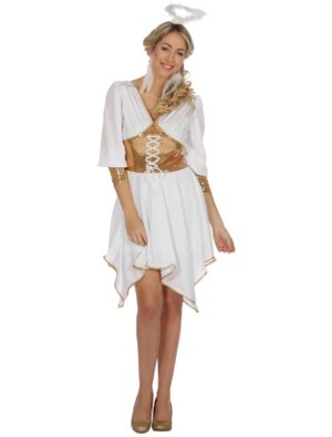 Kleid Engel weiß 42