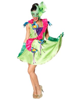 Kleid Fantasia Damen bunt XL Farbe: bunt