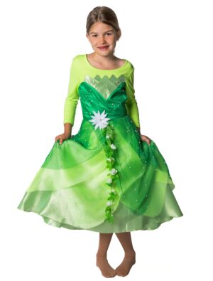 Kleid Froschkönigin Kinder grün