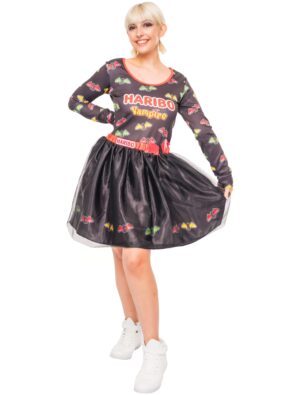 Kleid HARIBO Vampire Damen bunt 3XL Farbe: bunt