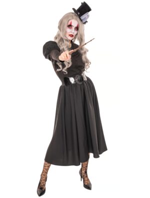 Kleid Kamee lang schwarz 2XL